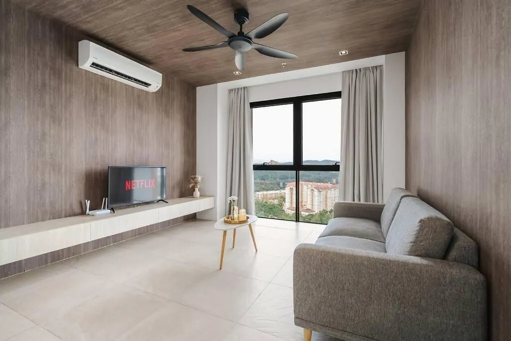 Apartament Lumi Tropicana Netflix Cityview Balcony Muji 6Pax Petaling Jaya Malezja